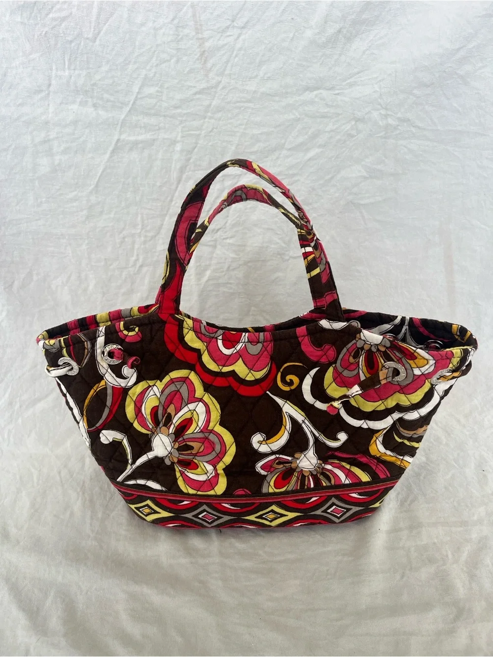 Vera Bradley Puccini Print, Quilted Tote